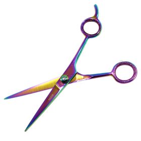 Professional Hair Cutting Multi Color Razor Edge Barber Scissors 6.5"