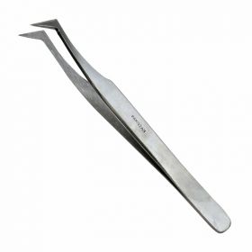 Bdeals Precision Tweezer for Ingrown Hair Steel Fine Curve Beak Style Pointy End