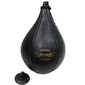 Last Punch Black Boxing Punching Speedball & Heavy Duty Bearing Steel Speedball Swivel