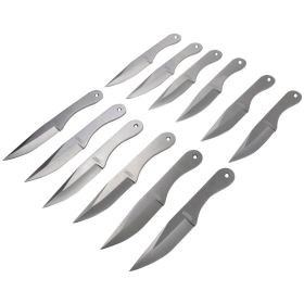 Defender 12 Pc Throwing Knife Set Tactical 3CR13 Steel 6 Inch With Carrying Case