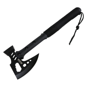 Defender-Xtreme 15" All Black Tactical Axe Throwing Flat Head Stainless Steel 