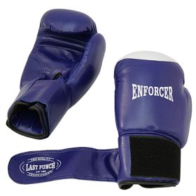 Blue 16 oz Adult size Heavy Duty Pro Boxing Gloves
