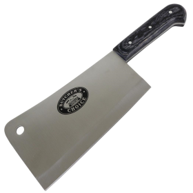 Defender-Xtreme 13" Butcher Choice Stainless Steel Cleaver Knife Wood Handle New