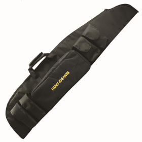 Hunt-Down 49" Black Color Soft Padded Rifle Case Tactical Scoped Rifle Gun Bag