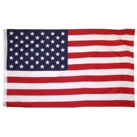 3X5 Ft Cotton USA Flag indoor Outdoor