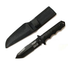 9" Defender-Xtreme Tactical Team Hunting Outdoor Knife Full Tang with Sheath