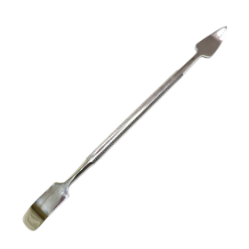 Bdeals 6" Pro Tool Double Jagged Edge tip Dab Tool Stainless Steel 