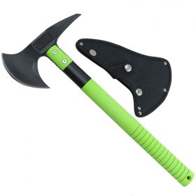 Defender Camping Hunting Steel Tactical Survival 17" Steel Axe with Heavy Duty Nylon Sheath