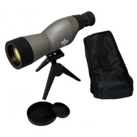 15-50X 60 Angle Spotting Scope Rubies Coated Water Resistant With Compact Tripod