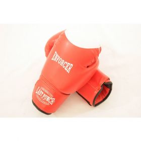 Red Wholesale 16oz Boxing Gloves Heavy Duty Enforcer